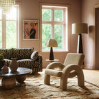 Dusty Deco Arco Lounge Chair