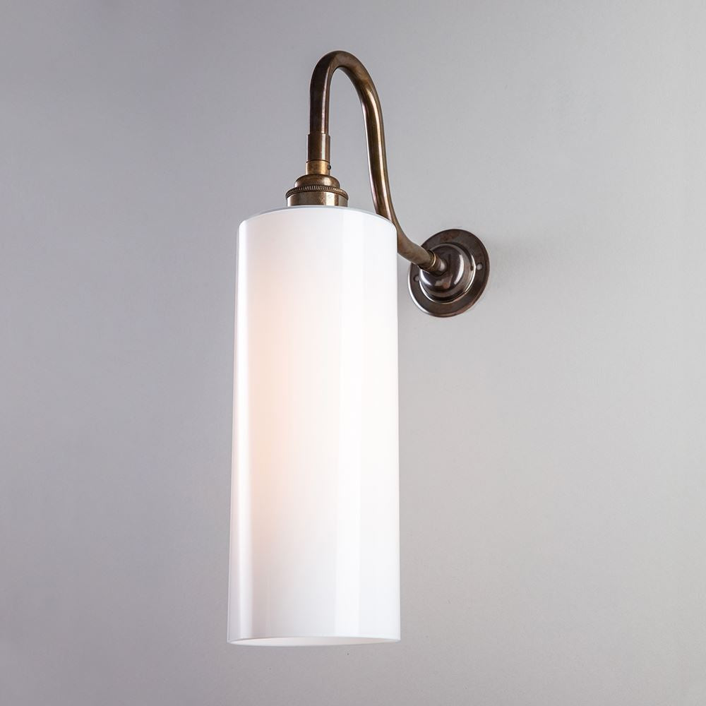 Old School Electric Parker Swan Arm Wall Light