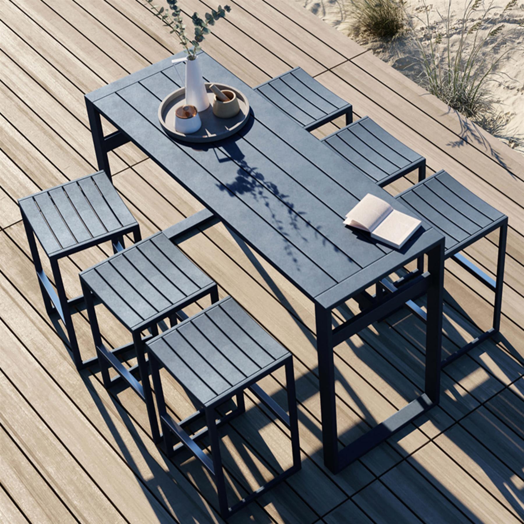 Case Furniture Eos Outdoor Rectangular Bar Table
