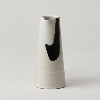Kitty Ward Ceramic Jug / Vase, Black on White : Holloways of Ludlow 40th Birthday Limited Edition