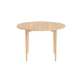MAKE nordic Holmen Extendable Round Dining Table