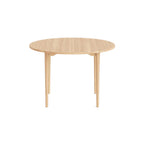 MAKE nordic Holmen Extendable Round Dining Table