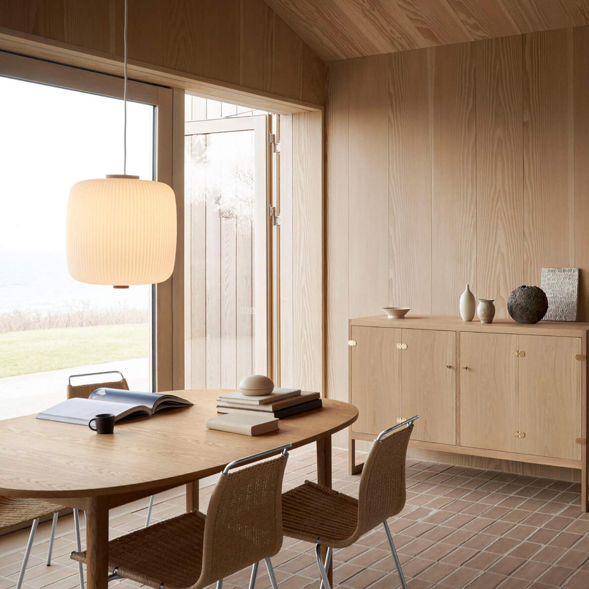 Carl Hansen & Son EK61 Opal Pendant Light