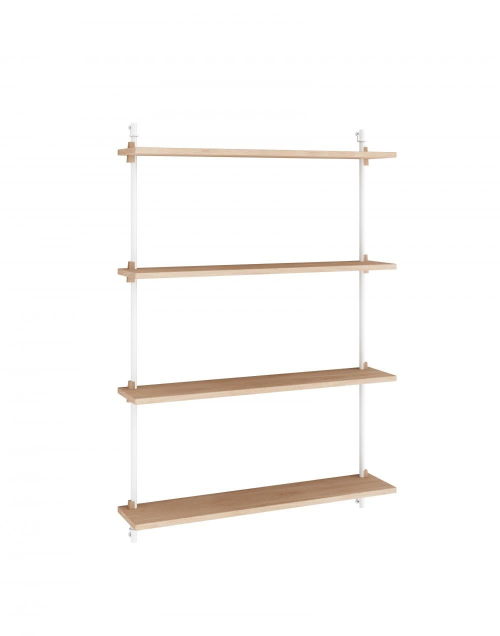 MOEBE Wall Shelving Set Single