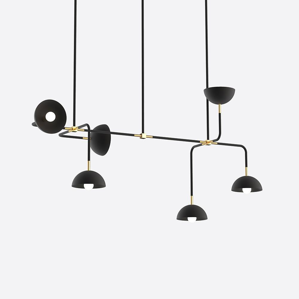 Beaubien extended suspension with domes