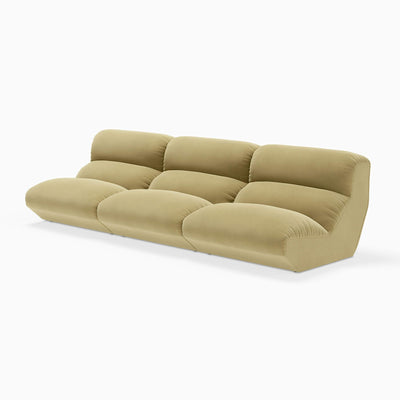 &Tradition Hi Lo Modular 3 Seater Sofa