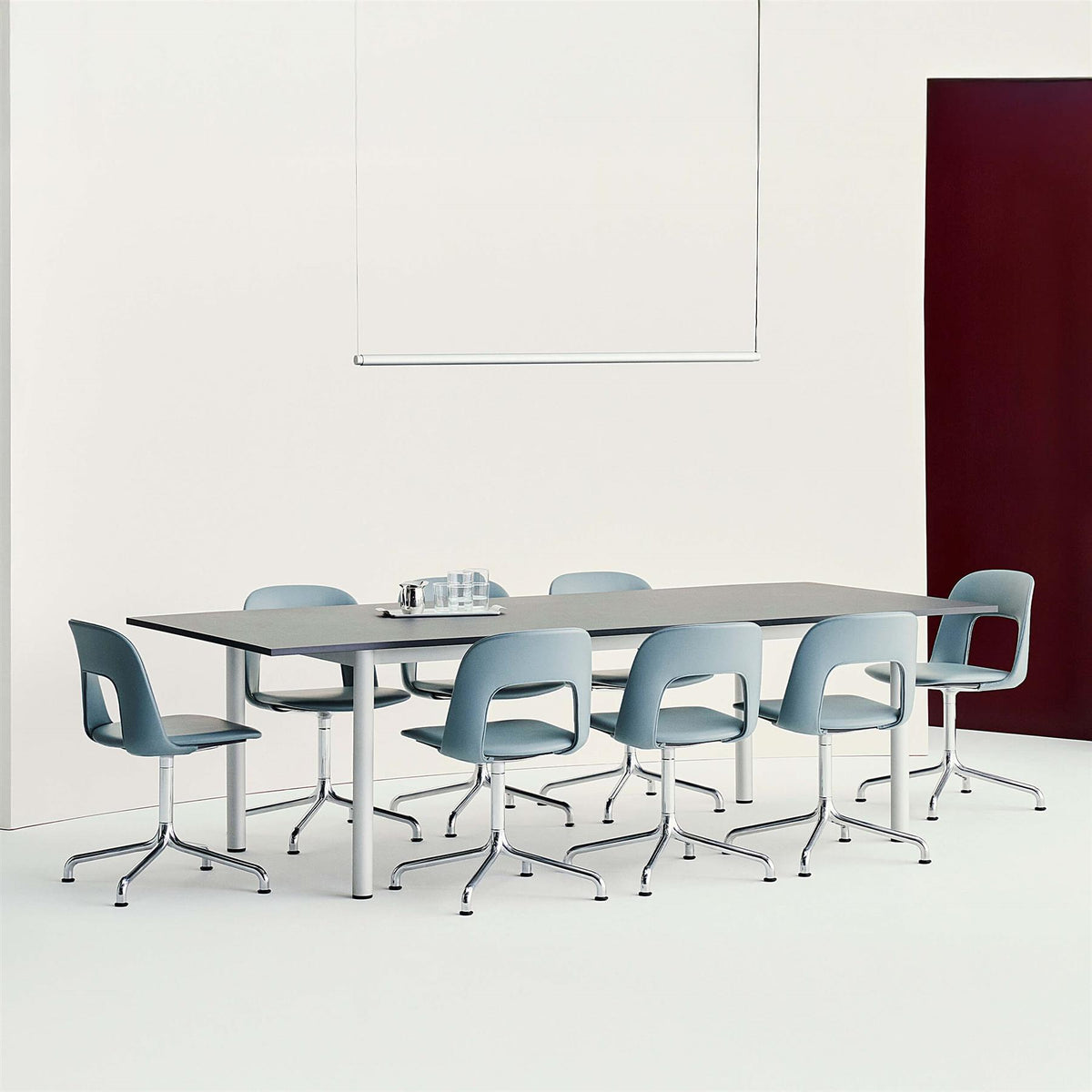HAY Layout Chair 154 with 4 Star Swivel Arc Base