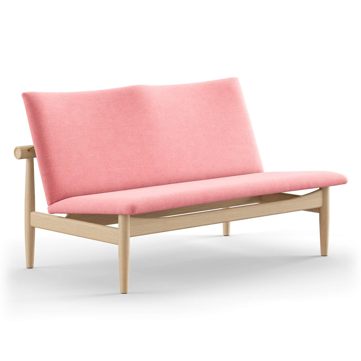 Finn Juhl The Japan 2 Seater Sofa in Clear Oiled Oak