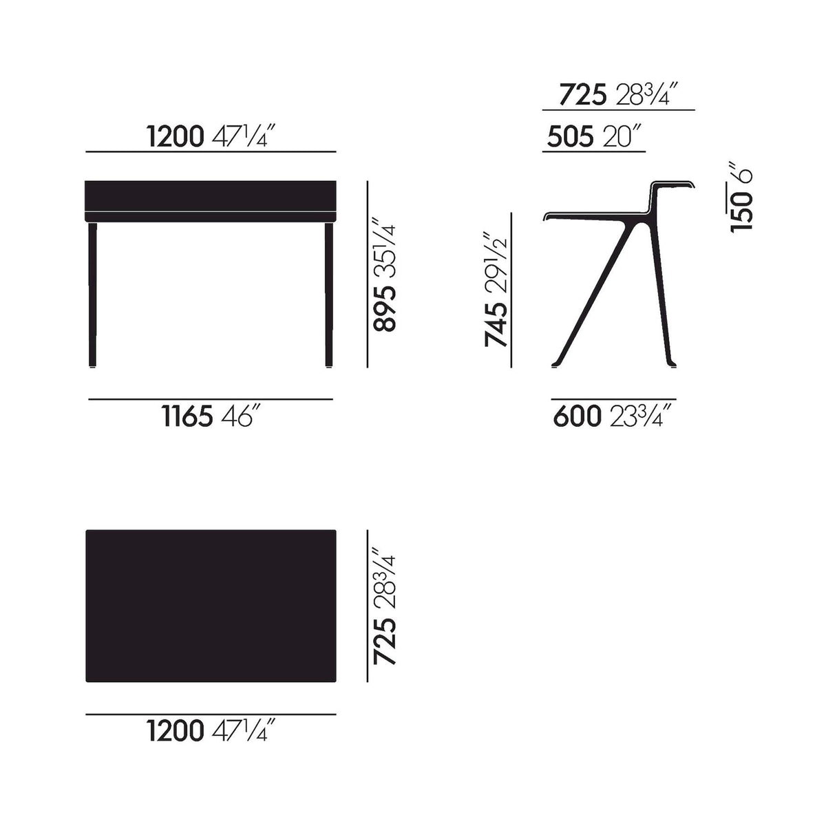 Vitra Courier Desk