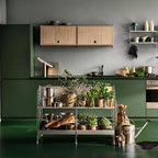 String Furniture Cabinet with Flip Door