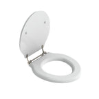 Lefroy Brooks Classic White Lavatory Seat LB7241