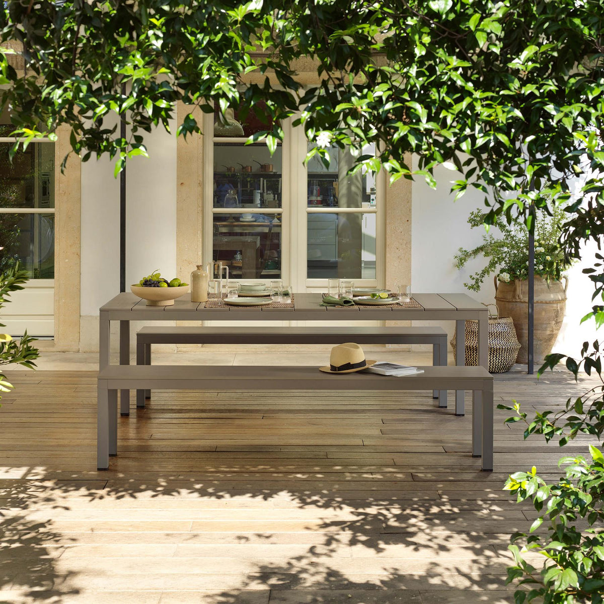 Nardi Rio Aluminium Outdoor Bench