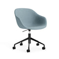 HAY AAC 253 Chair, Upholstered - 5 Star Swivel Base, Gas Lift and Wheels