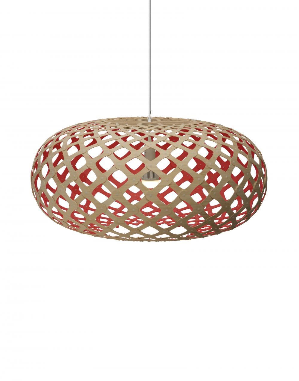 David Trubridge Kina Pendant Light Coloured - 1 Side