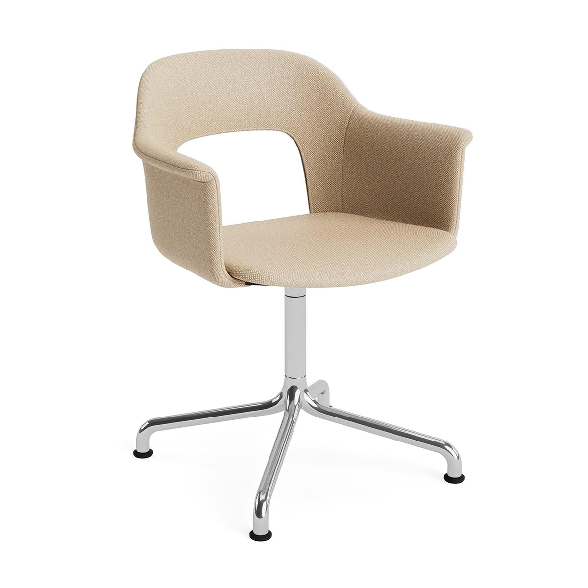 HAY Layout Armchair 254 with 4 Star Swivel Arc Base