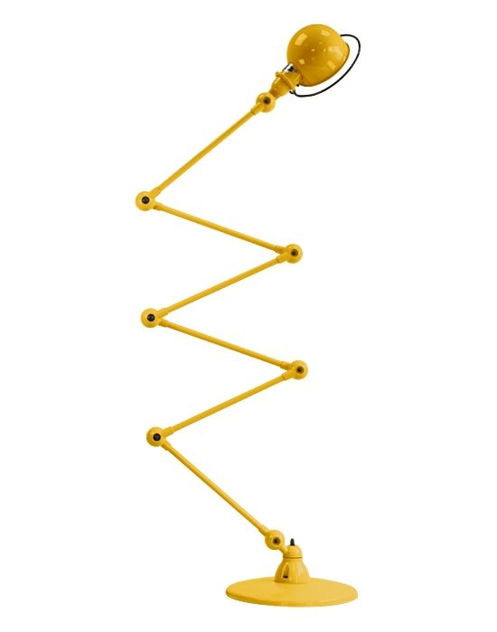 Jielde Loft Six Arm Floor Lamp - Gloss