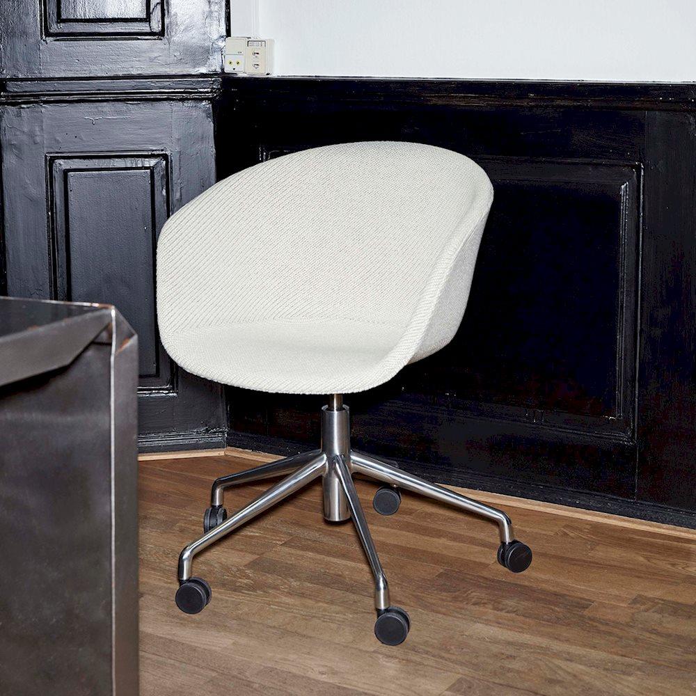 HAY AAC 53 Chair, Upholstered - 5 Star Swivel Base, Gas Lift and Wheels