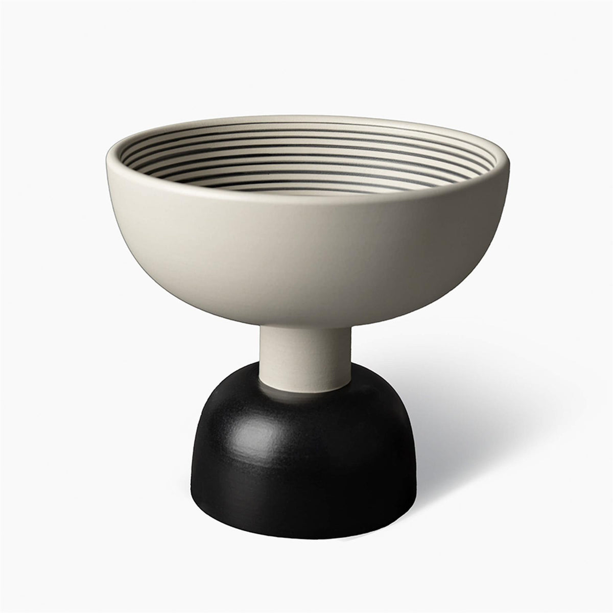 Bitossi Ettore Sottsass Alzata White Centrepiece
