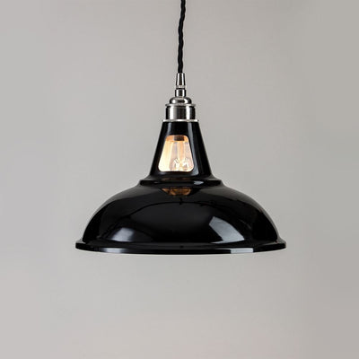 Old School Electric Factory Pendant Light