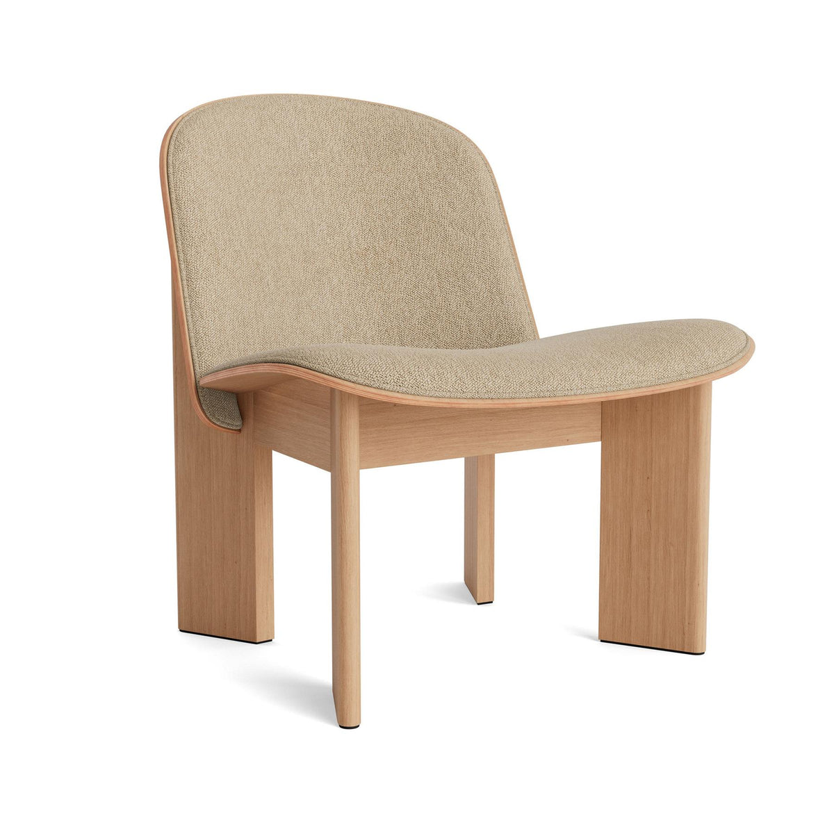 HAY Chisel Lounge Chair Front Upholstered