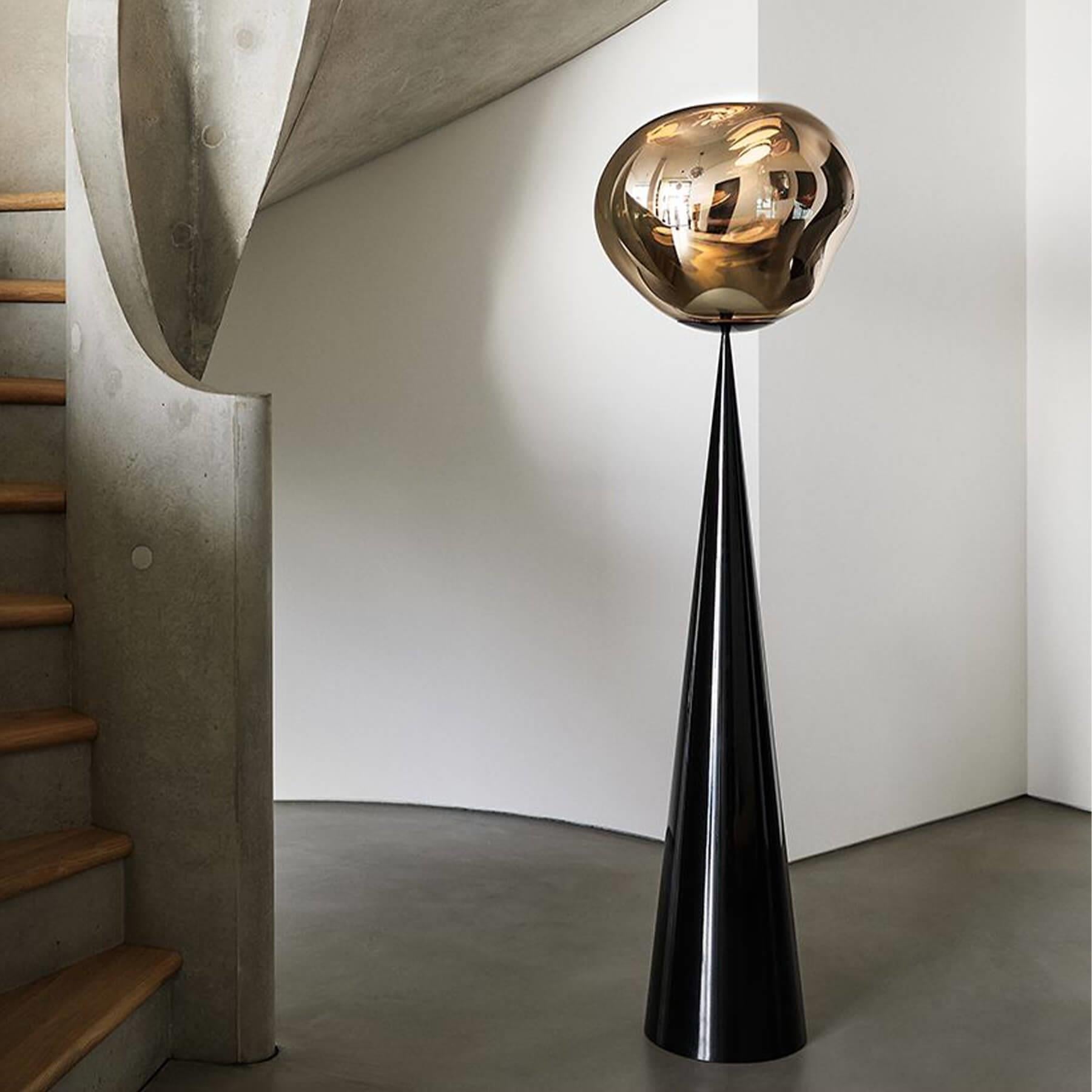 Tom Dixon Melt LED Cone Fat Floor Light | Holloways of Ludlow