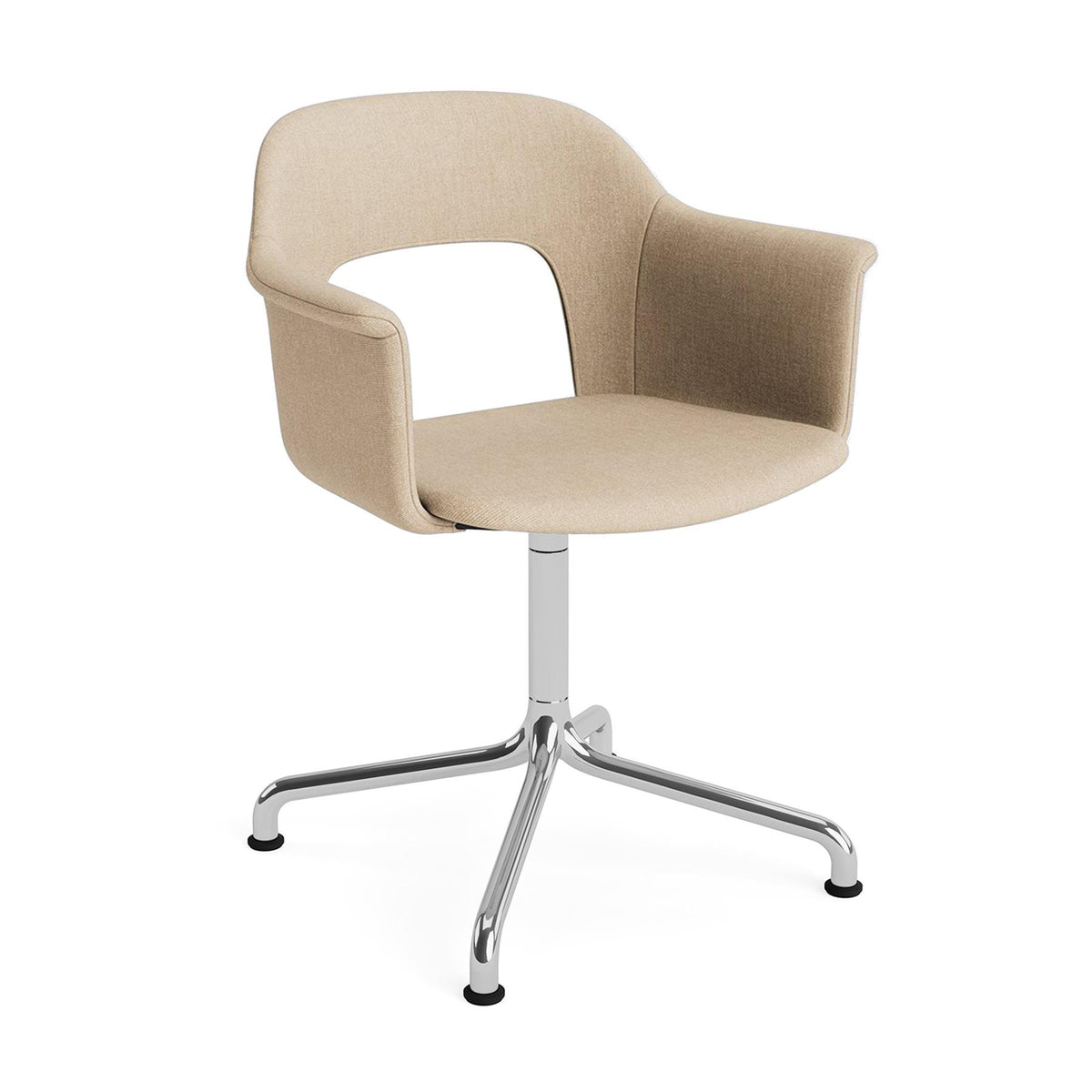 HAY Layout Armchair 254 with 4 Star Swivel Arc Base