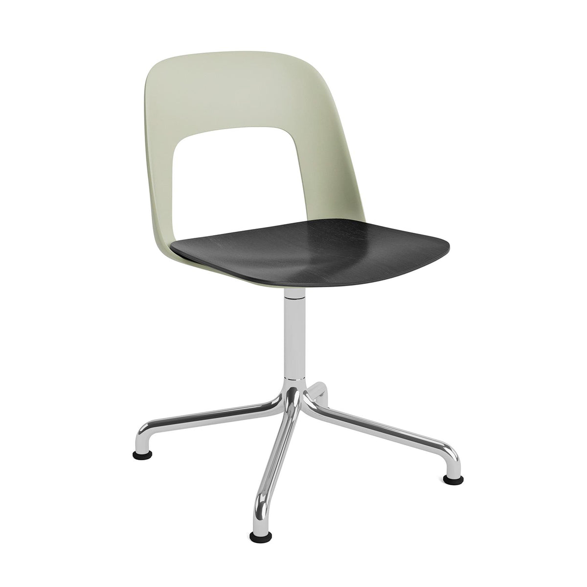 HAY Layout Chair 152 with 4 Star Swivel Arc Base