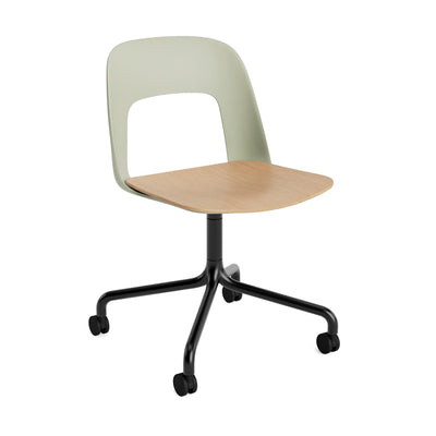 HAY Layout Chair 162 with 4 Star Swivel Wheel Base