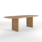 DK3 Ten Oval Extendable Dining Table, Large