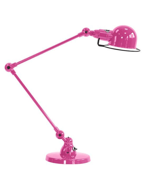 Outlet Jielde Signal Two Arm Desk Lamp - Pink, Gloss
