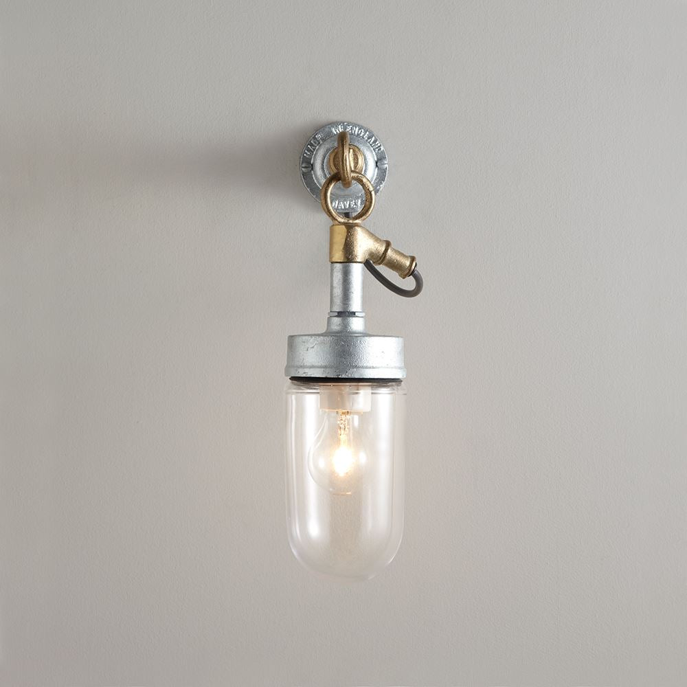 Davey Well Glass Wall Light