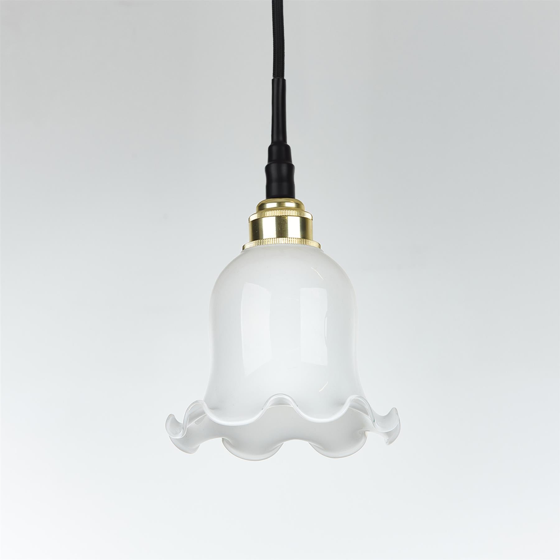 Old School Electric Tulip Pendant Light : Bathroom Version