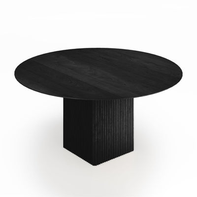 DK3 Ten Round Extendable Dining Table, 72cm Height