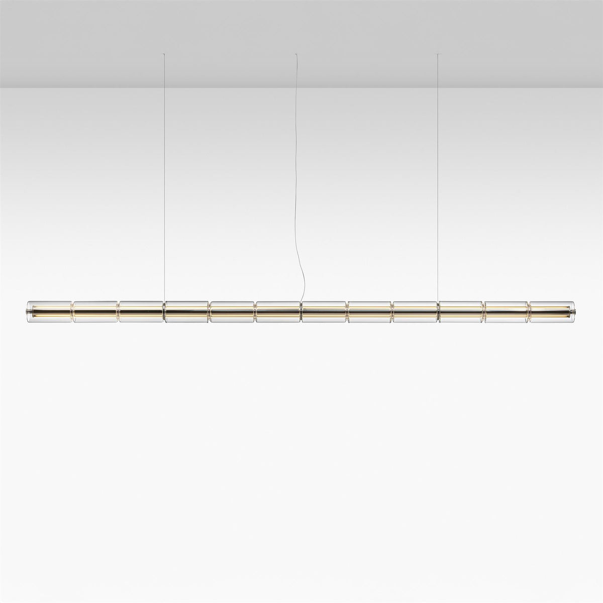 Flos Luce Cilindrica Linear Pendant Light