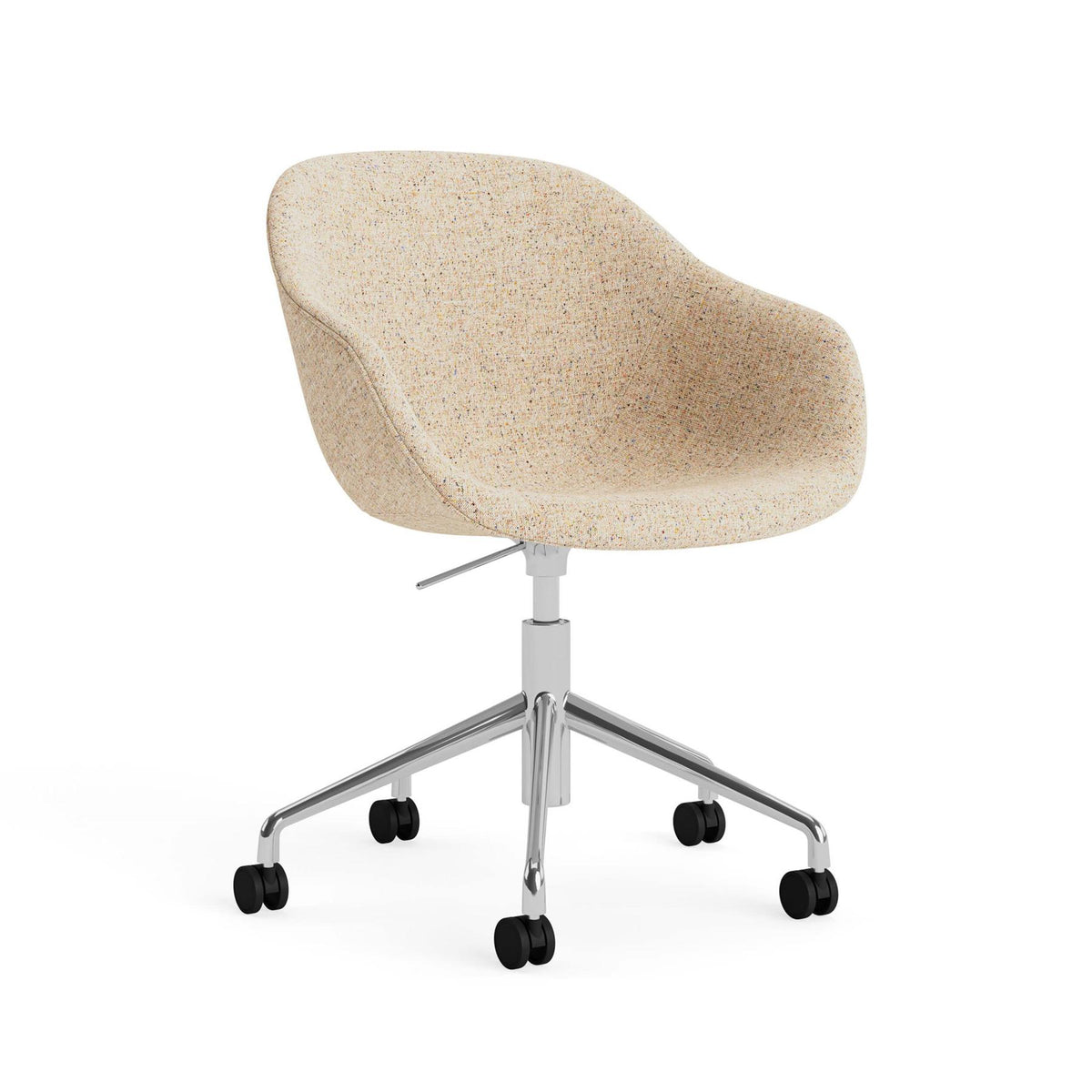 HAY AAC 253 Chair, Upholstered - 5 Star Swivel Base, Gas Lift and Wheels