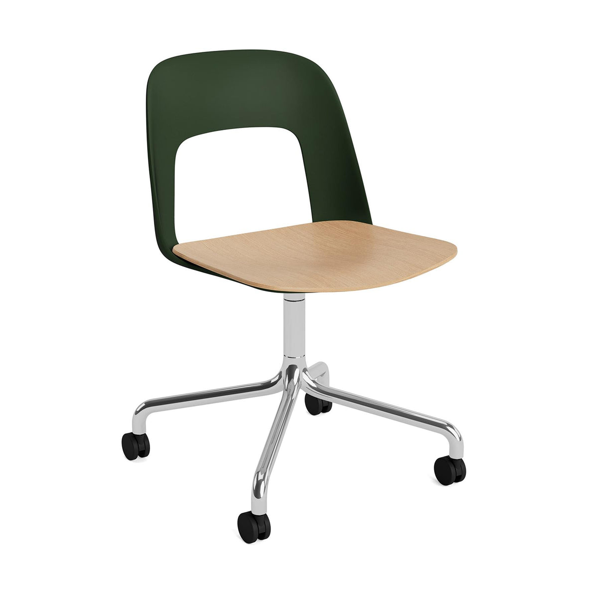 HAY Layout Chair 162 with 4 Star Swivel Wheel Base