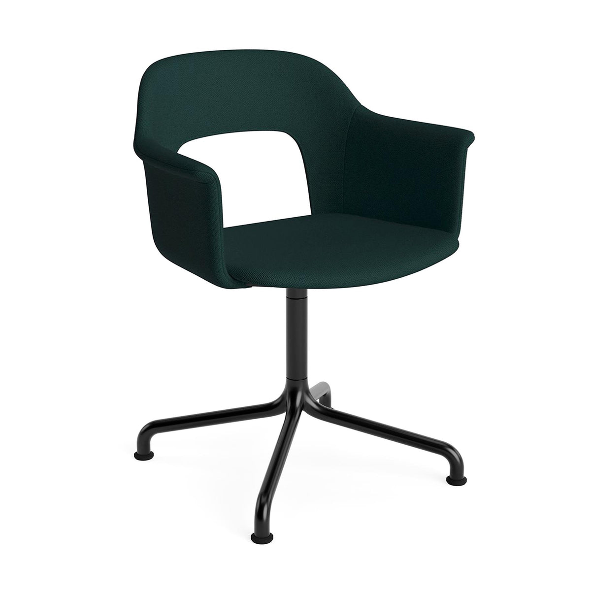 HAY Layout Armchair 254 with 4 Star Swivel Arc Base