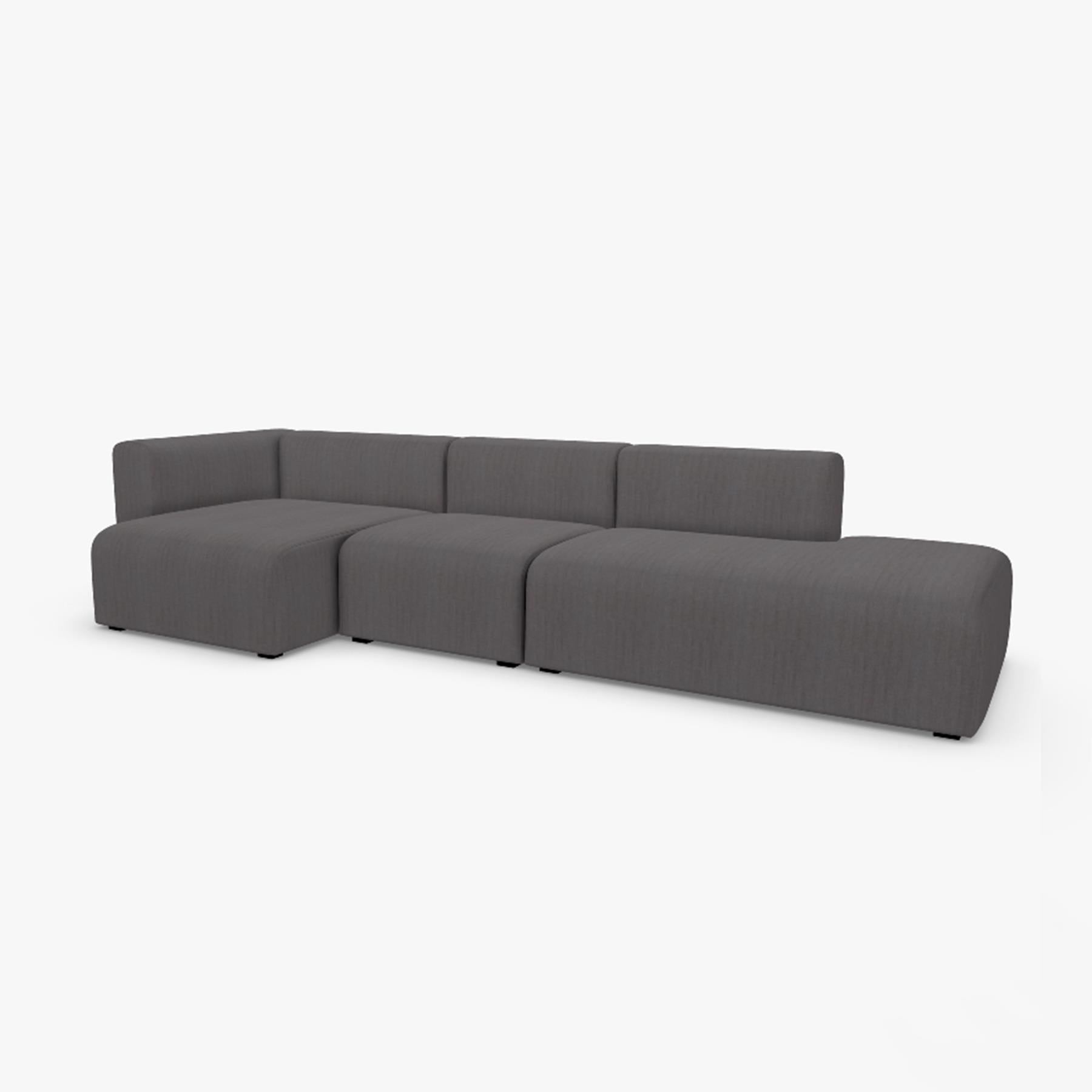 HAY Mags Sofa 3+ Seater Combination 4 Left