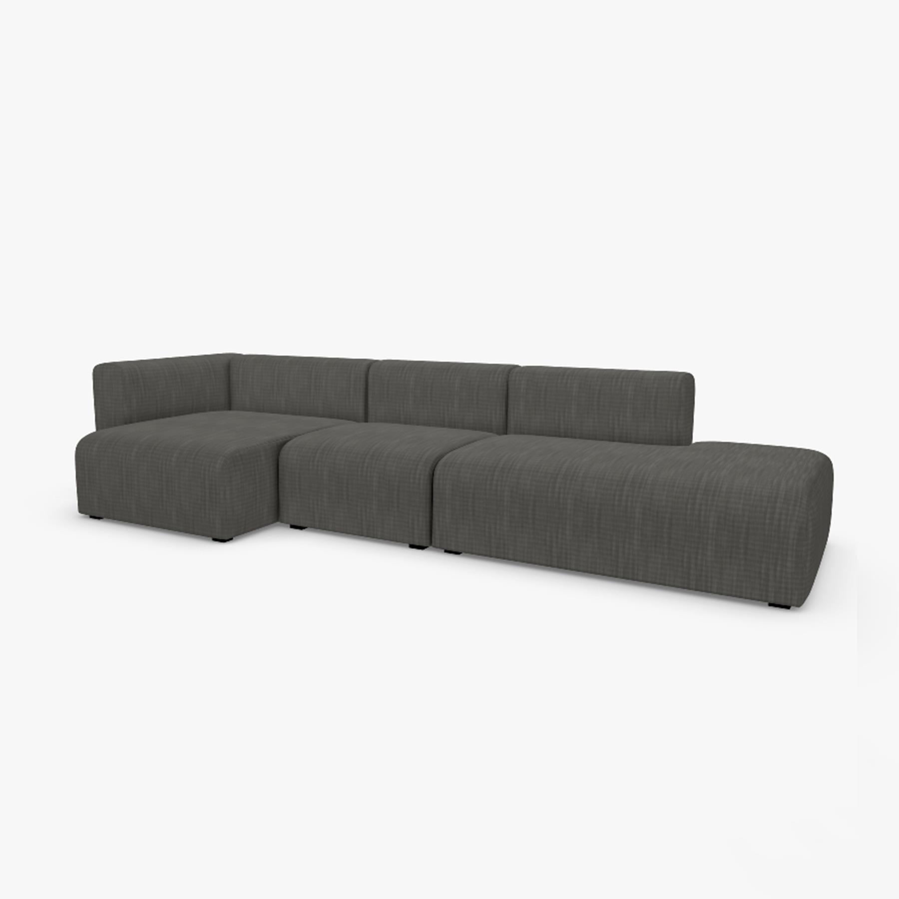 HAY Mags Sofa 3+ Seater Combination 4 Left