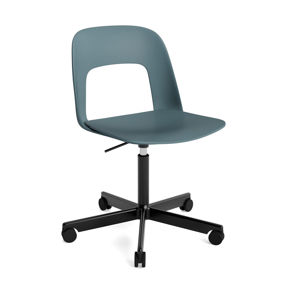 HAY Layout Chair 141 with 5 Star Swivel Wheel Base and Gas Lift