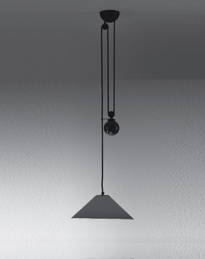 Artemide Aggregato Saliscendi Rise And Fall Pendant Light