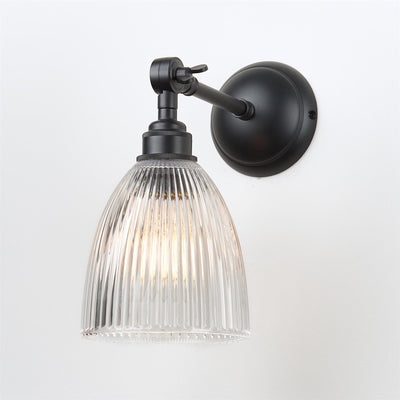 Old School Electric Elongated Prismatic Wall Light - Adjustable Arm