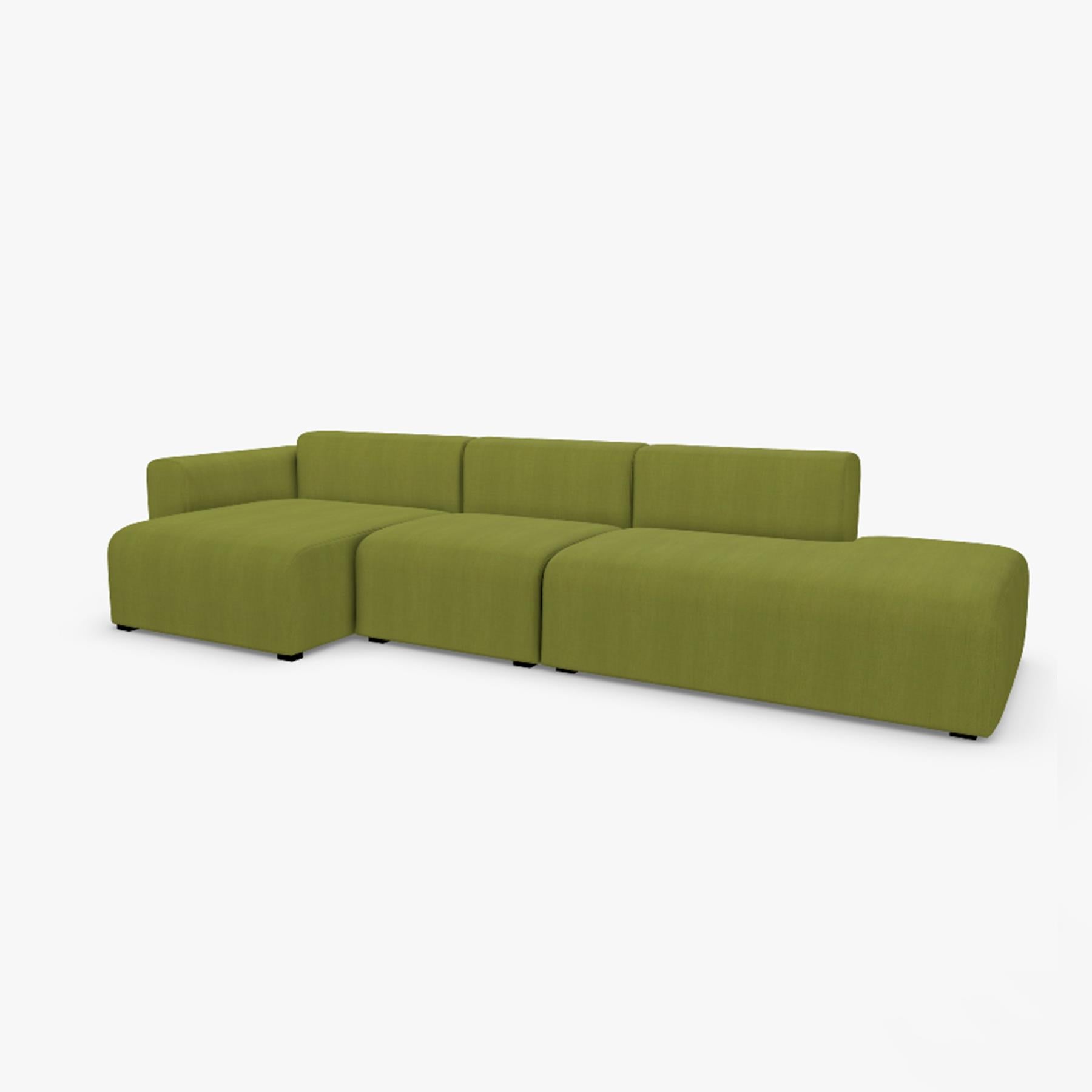 HAY Mags Sofa 3+ Seater Combination 4 Left