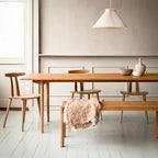 MAKE nordic Holmen Extendable Rectangular Dining Table, 180cm Length