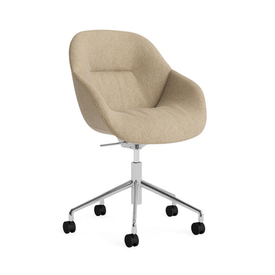 HAY AAC 155 Chair, Soft Upholstery with 5 Star Swivel Base Tilt Gas Lift Wheel Base