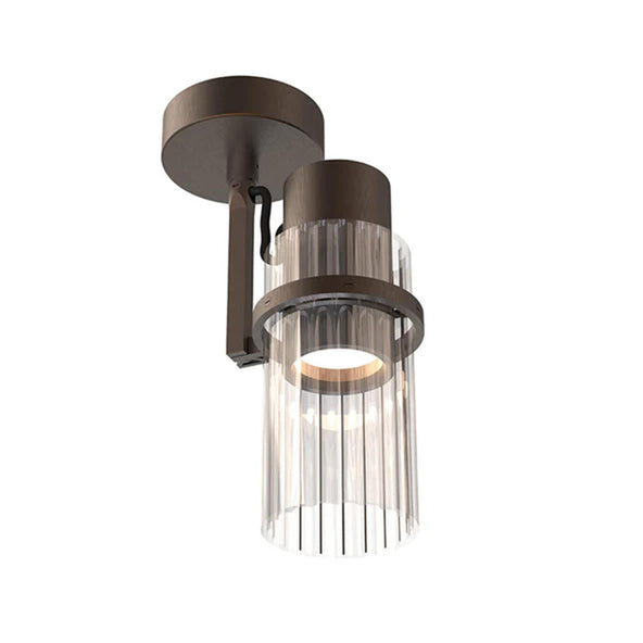 Outlet TOOY Lei Ceiling Spot Light - Titanium, Clear Glass, GU10 Fitting
