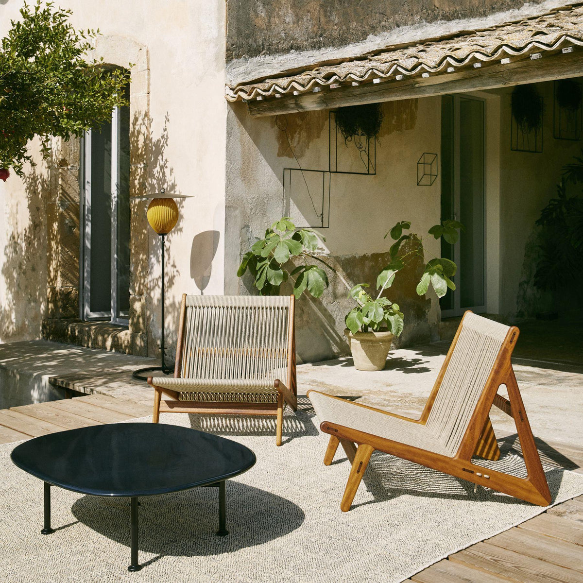 GUBI MR01 Initial Outdoor Lounge Chair