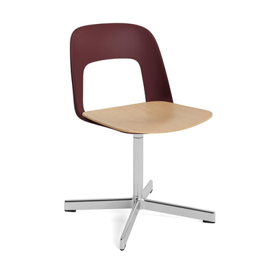 HAY Layout Chair 132 with 4 Star Swivel Base