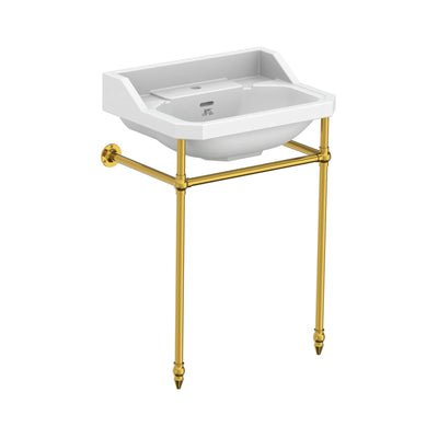 Lefroy Brooks Charterhouse Basin with Ball Jointed Pedestal