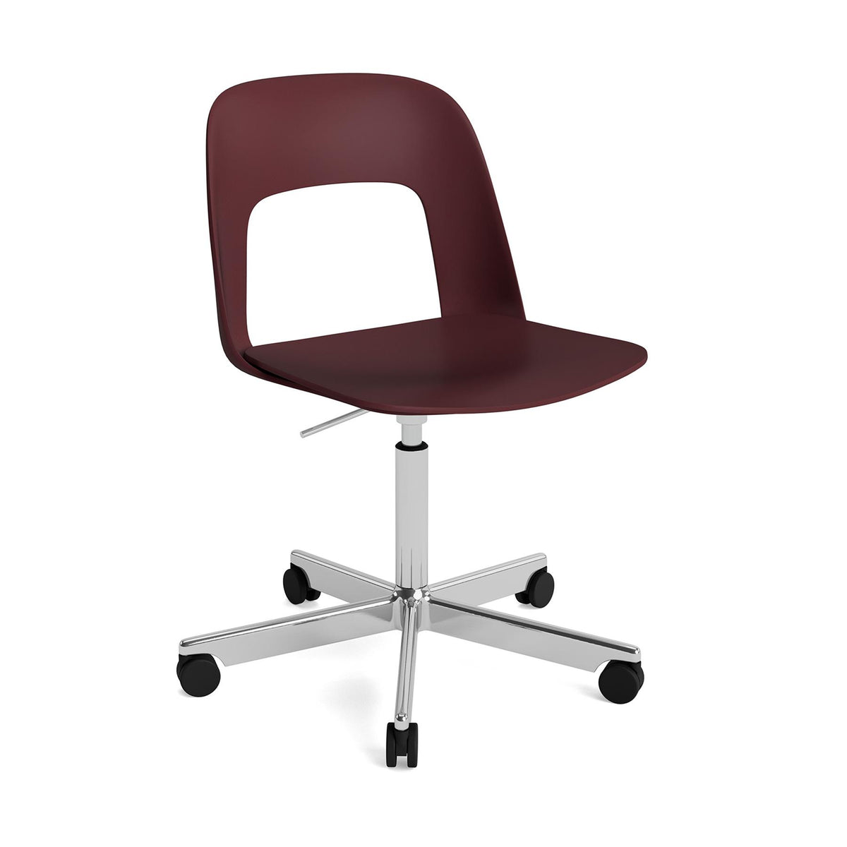 HAY Layout Chair 141 with 5 Star Swivel Wheel Base and Gas Lift